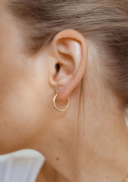 Hey Happiness Paar Creolen Basic Silber günstig online kaufen