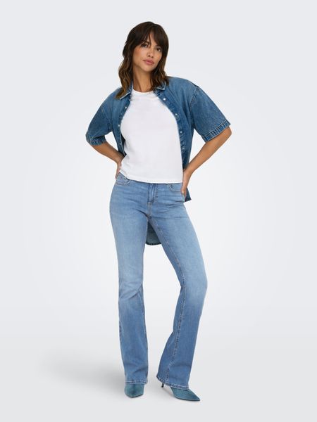 ONLY Skinny-fit-Jeans ONLBLUSH MW BACK POCK günstig online kaufen