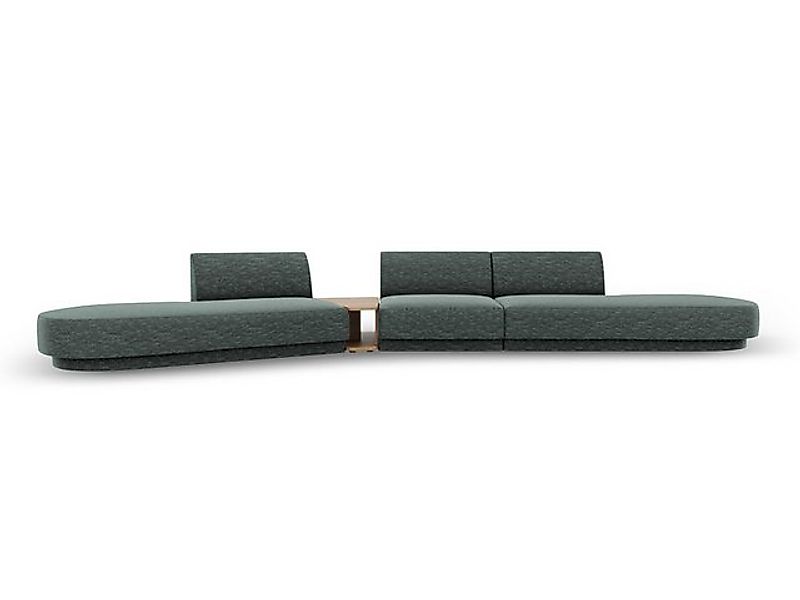 Micadoni Sofa Miley, modular 5-Sitzer ohne Armlehnen günstig online kaufen