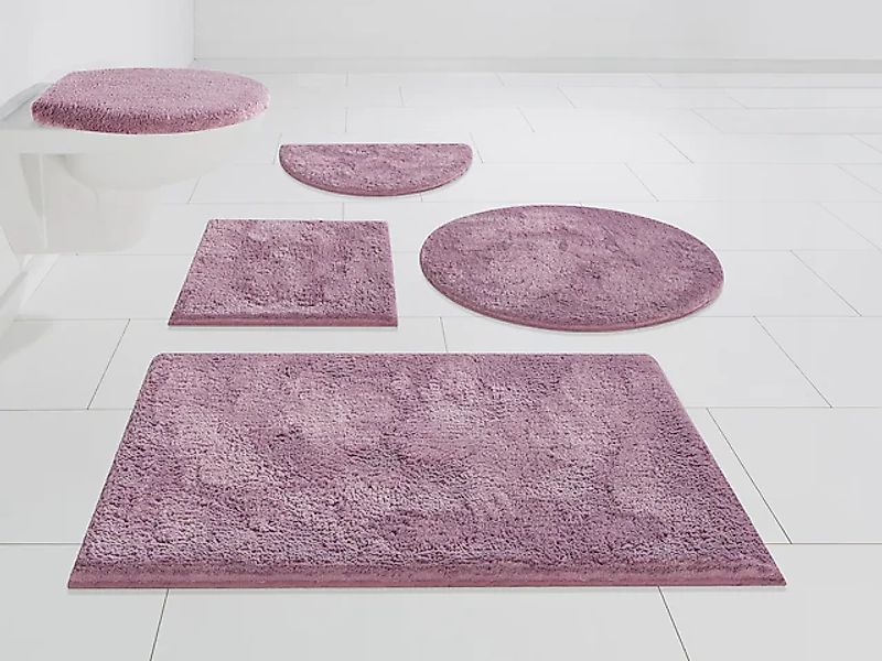 my home Badematte »Jos, Badvorleger, Badezimmer Teppich«, rutschhemmend bes günstig online kaufen