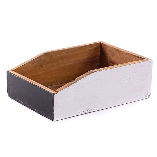 DESIGN DELIGHTS Aufbewahrungsbox DOKUMENTENABLAGE "CARTA", Altholz günstig online kaufen