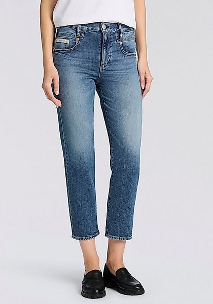 Herrlicher 5-Pocket-Jeans Breezy Straight Denim Cropped günstig online kaufen
