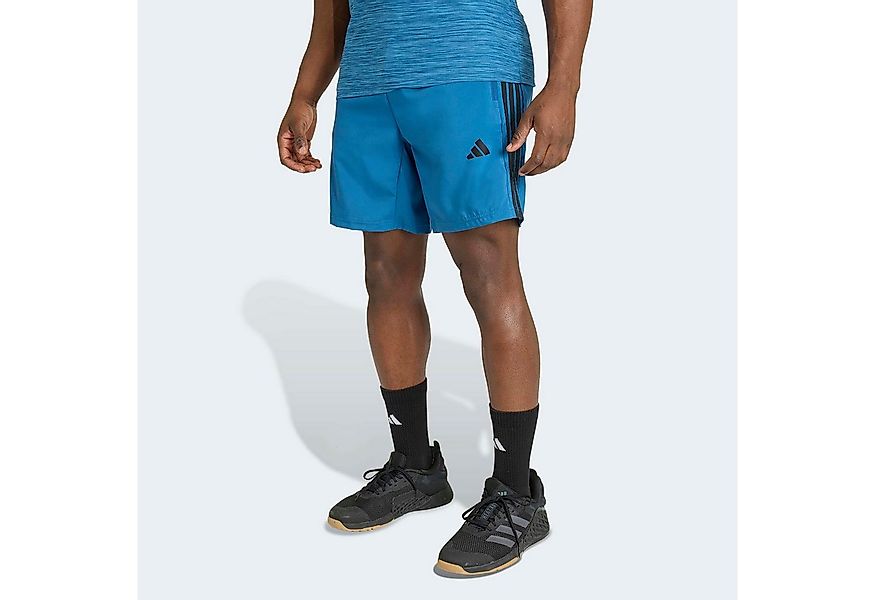 adidas Performance Shorts WORKOUT ESSENTIALS BASE 3-STREIFEN, GEWEBT günstig online kaufen