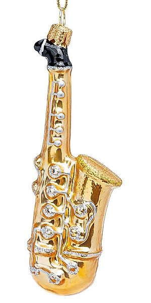 SIKORA Weihnachtsbaumkugel Saxophon Besondere Weihnachtskugel Glas Figur An günstig online kaufen