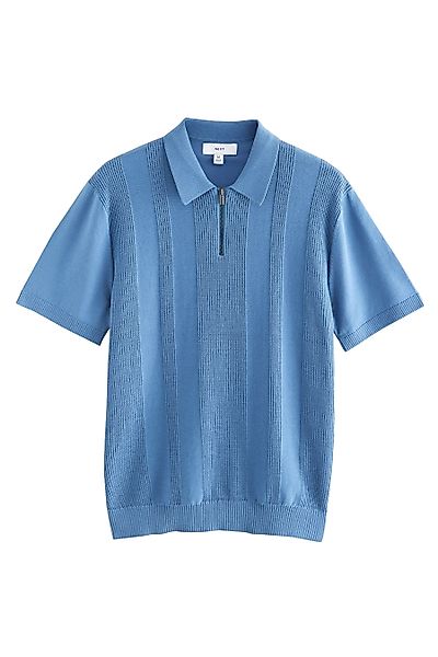 Next Poloshirt Strick-Polohemd Regular Fit mit günstig online kaufen