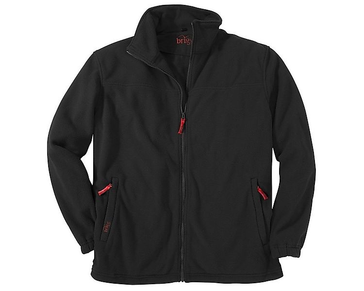 Brigg Fleecejacke Brigg Fleecejacke Übergröße schwarz ohne Futter günstig online kaufen