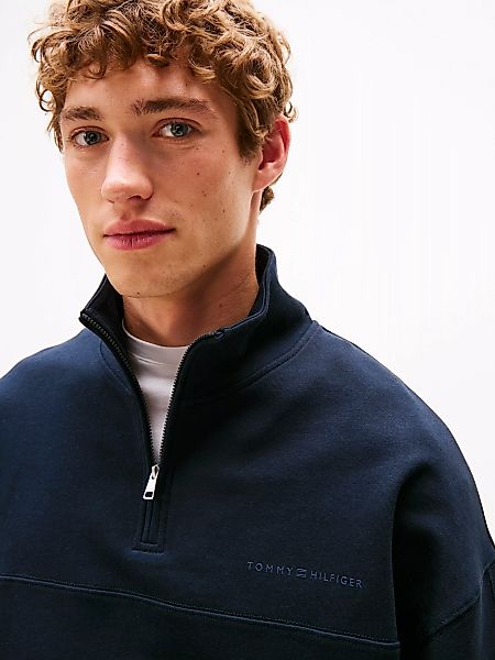 Tommy Hilfiger Underwear Sweatshirt "HALF ZIP", Troyer, Baumwollmix günstig online kaufen