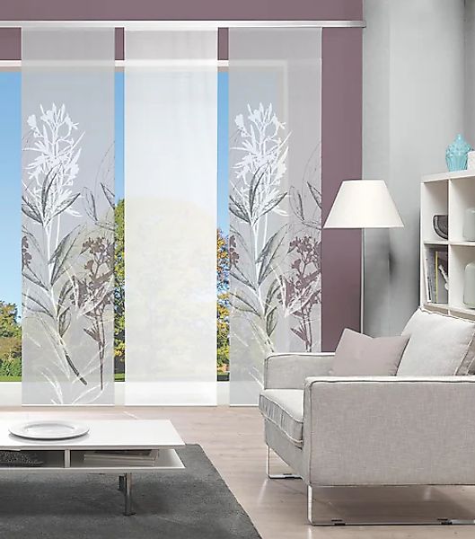 Vision S Schiebegardine »3ER SET SEMORA« Paneelwagen 3 Stk. tlg. HxB: 260x6 günstig online kaufen