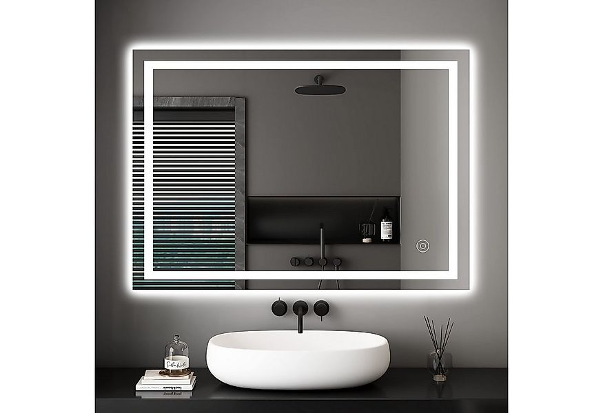 Dripex Badspiegel LED Badezimmerspiegel Rechteckig Wandspiegel, Beschlagfre günstig online kaufen