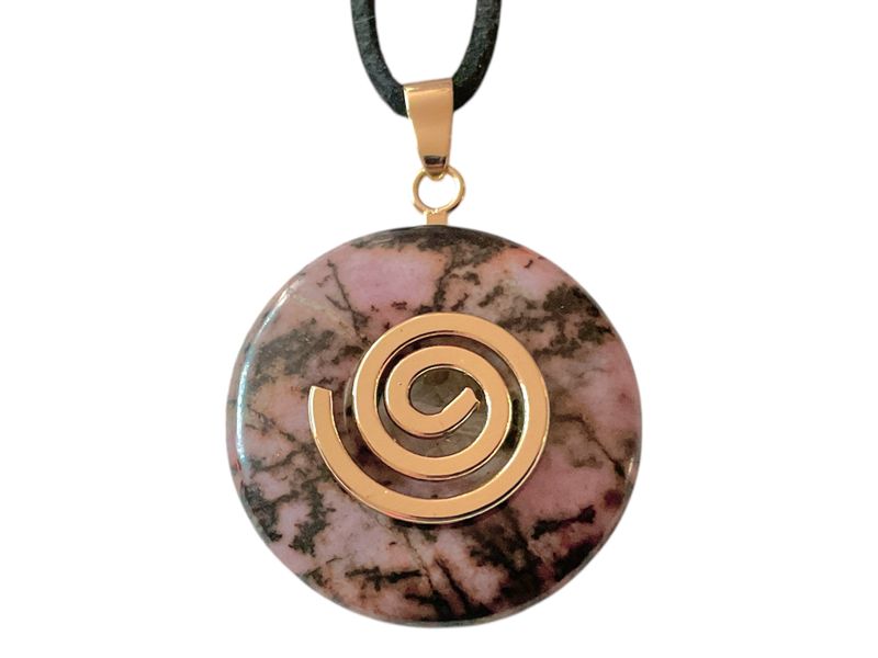 Steinfixx® Lange Kette echter Edelsteindonut 30 günstig online kaufen