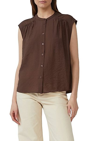 s.Oliver Kurzarmbluse mit Raffung günstig online kaufen