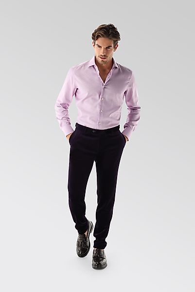 Twill-Hemd mit Struktur Tailor Fit günstig online kaufen