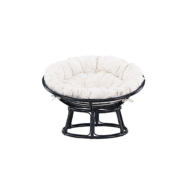 ebuy24 Bonnie Liebesnest Loungesessel Schwarz Sitzhöhe cm 34 Sitzbreite cm günstig online kaufen