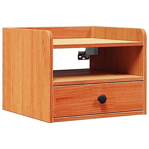 vidaXL Nachttisch Wachsbraun 38 x 36 x 29,5 cm Massivholz Kiefer 873515 günstig online kaufen
