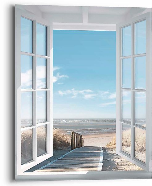 Reinders Deco-Panel "Fensterblick Nordsee" günstig online kaufen