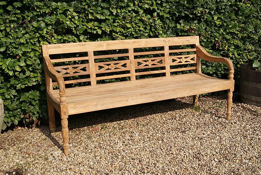 Couchcenter Gartenbank 4 Sitzer Gartenbank Kasar 190 cm Sitzbank Bank Garte günstig online kaufen