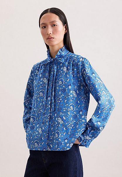 seidensticker Klassische Bluse 1/1 Stehkragen Druck günstig online kaufen