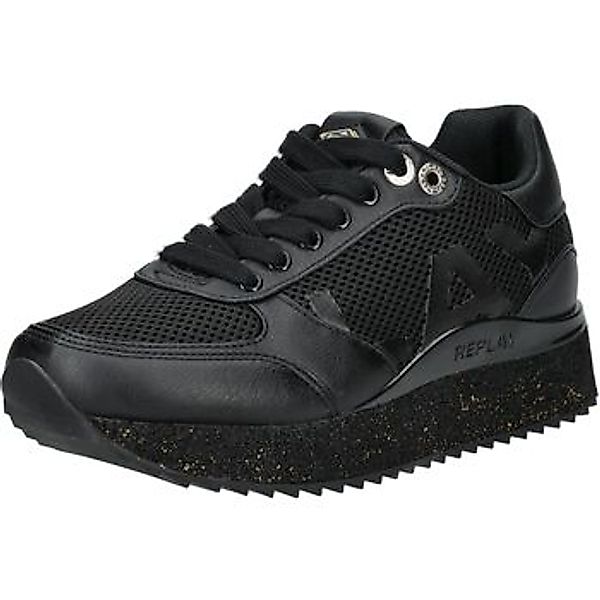 Replay Sneaker Lederimitat/Textil Plateausneaker günstig online kaufen