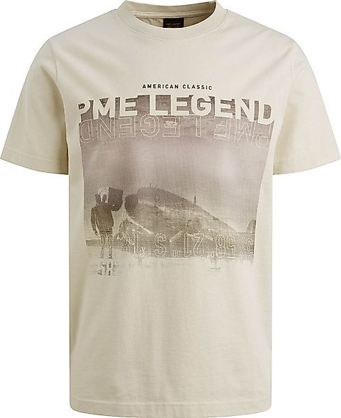 PME Legend T-Shirt Heavy Jersey Artwork Ecru - Größe XL günstig online kaufen