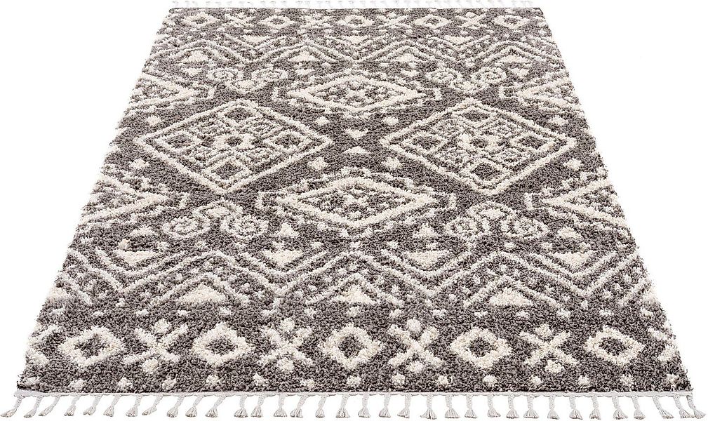 Carpet City Hochflor-Teppich »Pulpy 541«, rechteckig, 30 mm Höhe, besonders günstig online kaufen