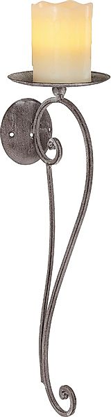 Ambiente Haus Kerzenhalter, Landhaus, grau günstig online kaufen