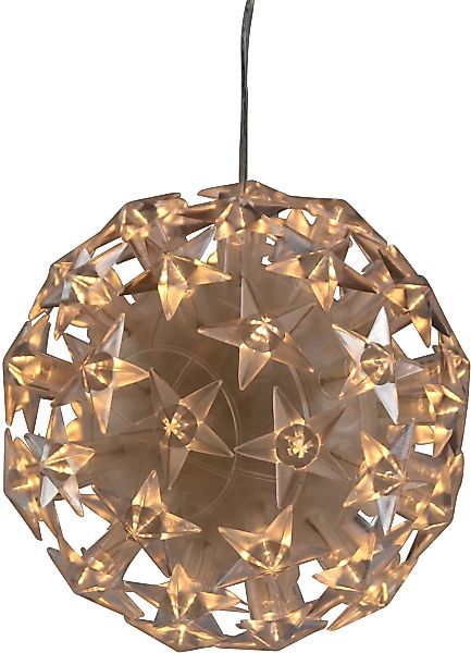 AM Design LED Dekolicht, LED Kugel mit Sternen, Weihnachtsdeko aussen günstig online kaufen
