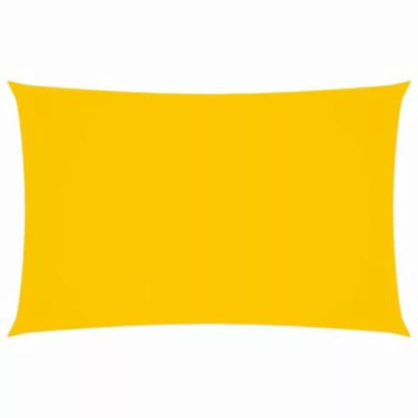 vidaXL Sonnensegel Oxford-Gewebe Rechteckig 4x7 m Gelb Sonnensegel gelb günstig online kaufen