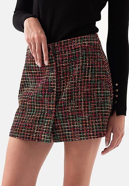 Just Like You  Röcke Black Tweed Pocket Detailed Mini Skirt günstig online kaufen