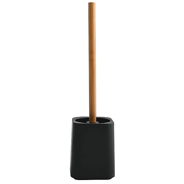 MSV WC-Bürste Kamla Ø 10 cm x 38 cm Schwarz günstig online kaufen