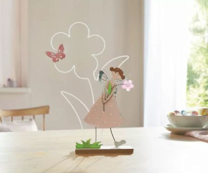 HOME Living Figuren SPAR-SET 2x Blumenfee Dekofiguren bunt günstig online kaufen