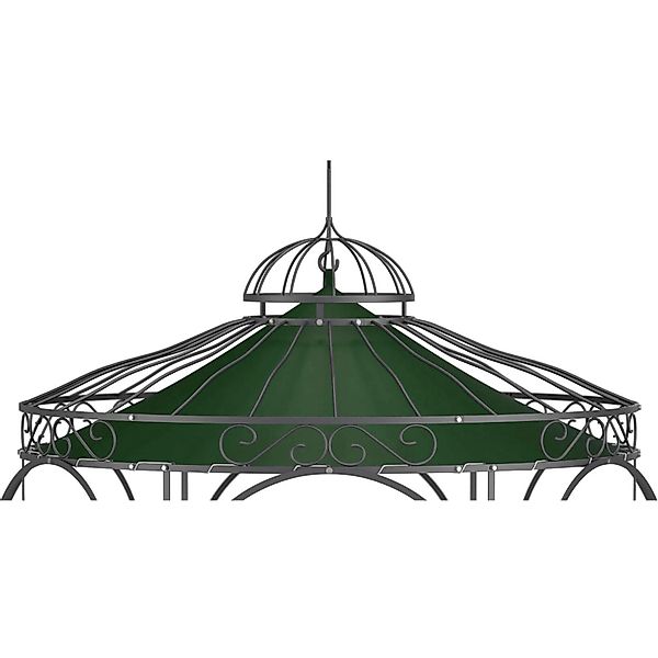 Eleo Sonnensegel Siena Ø 210 cm für Pavillon Siena Dunkelgrün günstig online kaufen