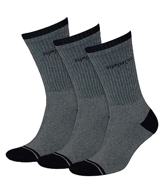 Sympatico Basicsocken Sport Socken (3-Paar, 3 Paare) aus hautfreundlicher B günstig online kaufen