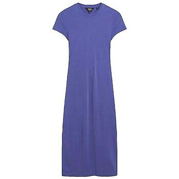 Superdry  Kleider Robe  Midi Slim Bleu günstig online kaufen