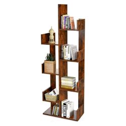 KOMFOTTEU Bücherregal Standregal, mit 8 fächern, günstig online kaufen