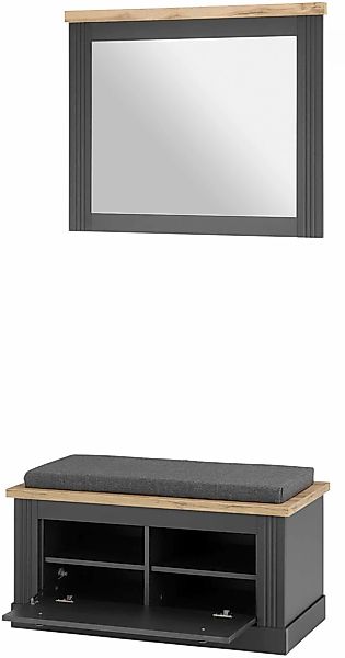 OTTO home Garderoben-Set "WESTMINSTER BESTSELLER" mit Sitzkissen, 4 Fächer, günstig online kaufen