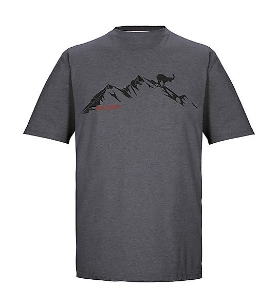 Killtec T-Shirt KOS 365 MN TSHRT Herren T-Shirt mit Melange-Optik, Bergprin günstig online kaufen