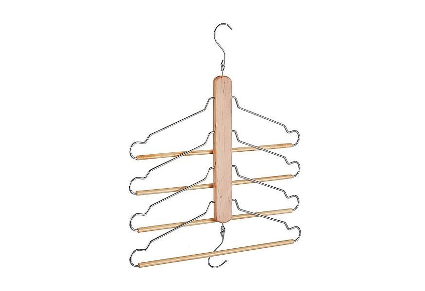relaxdays Mehrfach-Kleiderbügel 3 x Mehrfach Kleiderbügel, (3er Set, 3-tlg) günstig online kaufen
