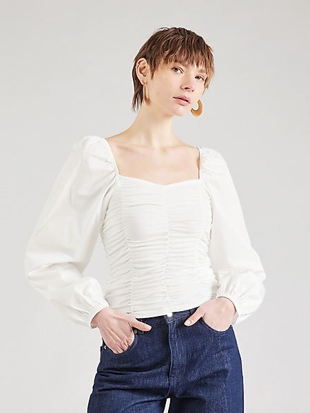 pieces Langarmbluse Malysia (1-tlg) Drapiert/gerafft günstig online kaufen