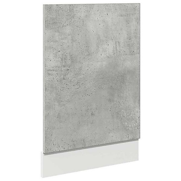 vidaXL Unterschrank Geschirrspülerblende Betongrau 45x3x67 cm günstig online kaufen