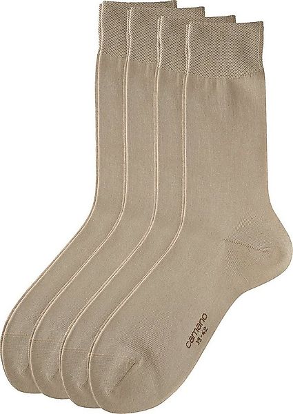 Camano Socken Herren Business-Socken 4 Paar Uni günstig online kaufen