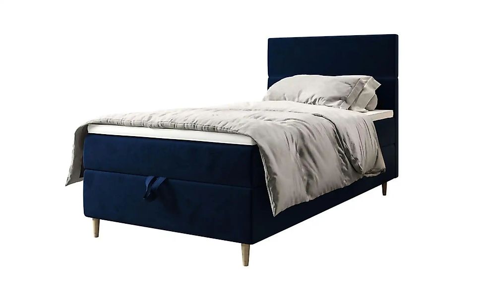 Boxbett mit Stauraum Flo ¦ blau ¦ Maße (cm): B: 100 H: 114 Betten > Komfort günstig online kaufen
