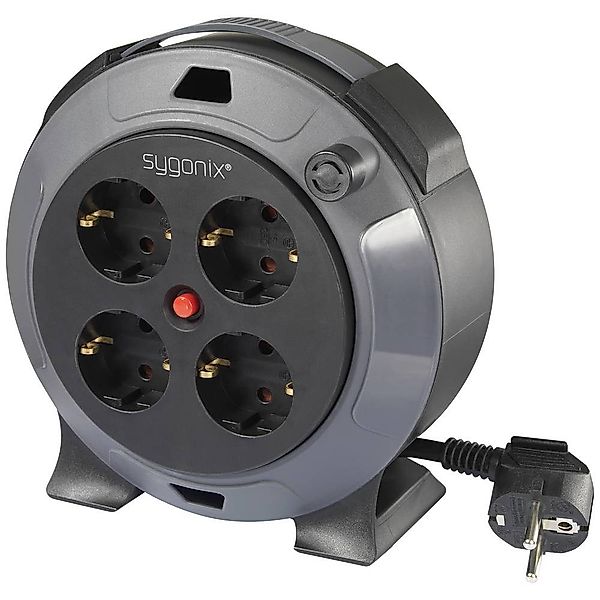 Sygonix 4fach Handkabeltrommel, 5 m SY-5806896 günstig online kaufen