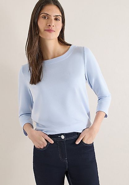 CECIL 3/4-Arm-Shirt mit Streifen Muster günstig online kaufen