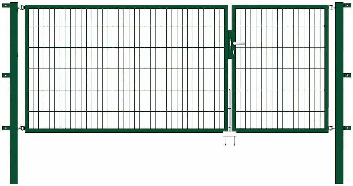 Alberts Zaundoppeltür "Flexo", 300 cm Breite (100 + 200 cm), in versch. Höh günstig online kaufen