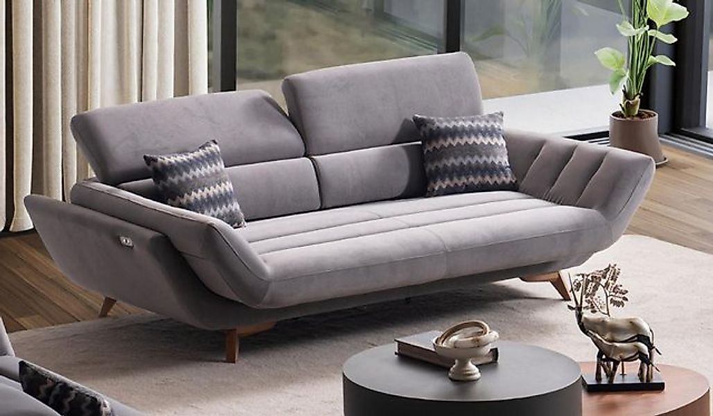 JVmoebel 3-Sitzer Wohnzimmer Design Sofa 3 Sitzer Couch Polster Garnitur So günstig online kaufen