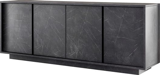 INOSIGN Sideboard "Carrara" grifflos günstig online kaufen