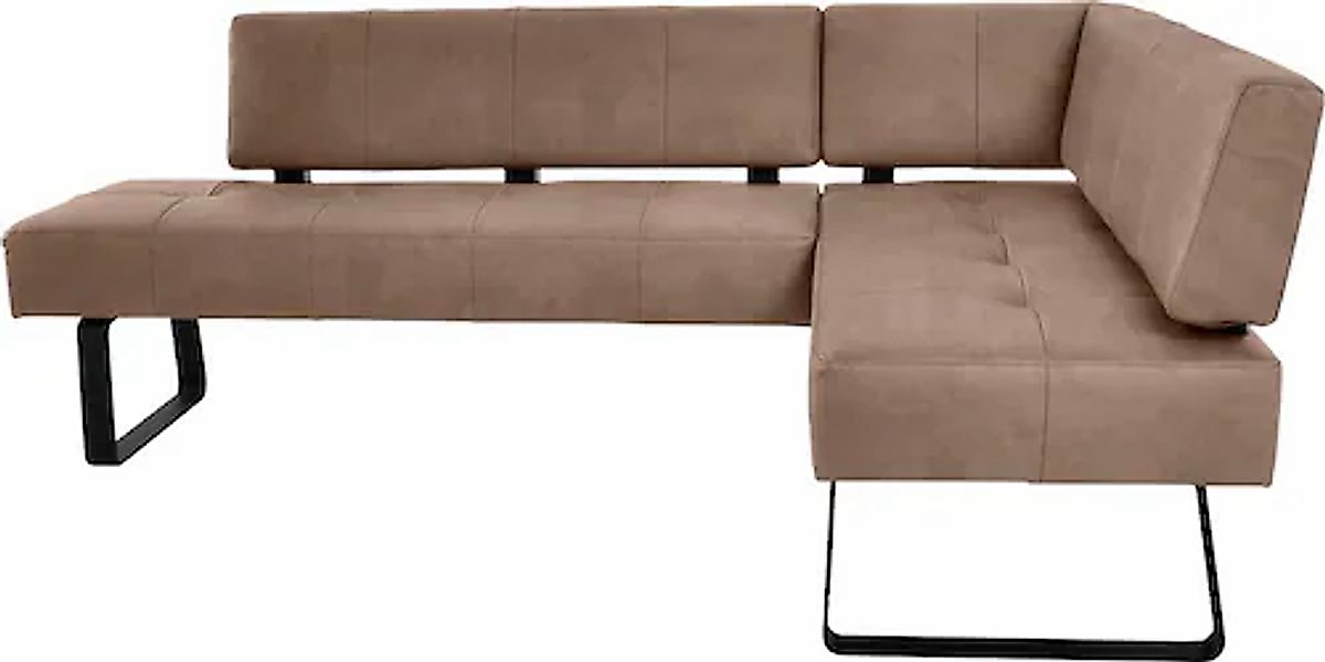 K+W Komfort & Wohnen Eckbank »Spider II« Sitzsteppung, bequem durch Sandwic günstig online kaufen