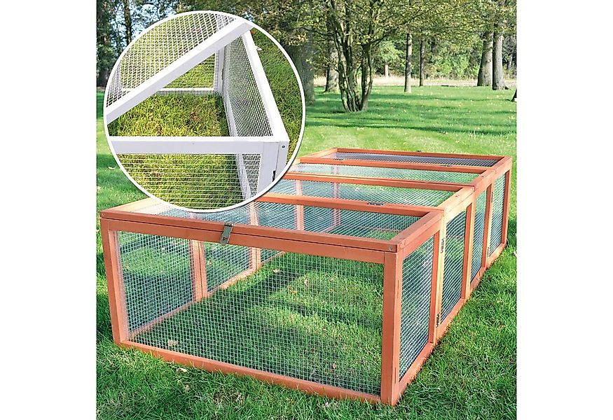 Zooprinz Freigehege Rabbit Run Hasen Kaninchen Auslauf Gehege, 100x48x181 c günstig online kaufen