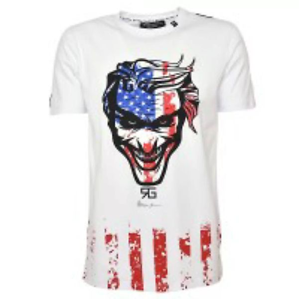 T-Shirt - "FACE USA" - white günstig online kaufen