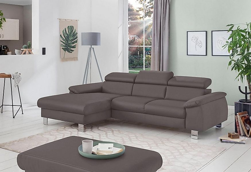 COTTA Polstergarnitur Komaris L-Form, B: 242 bzw. 100 cm (Set: Ecksofa & Ho günstig online kaufen